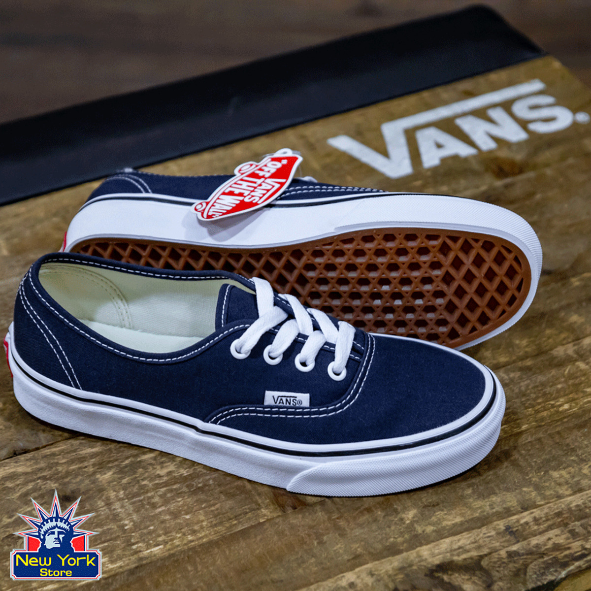 vans authentic azul marino