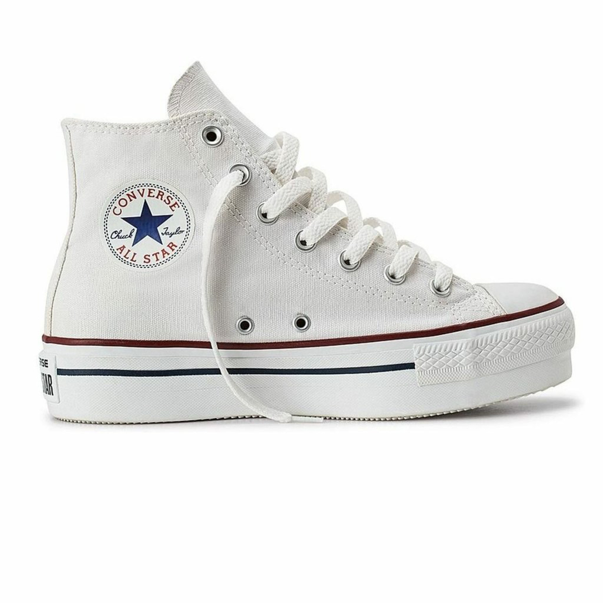 Converse plataforma 2024 blancas hi