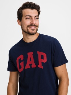 REMERA GAP V-BASIC LOGO FZ