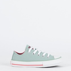 CALZADO CONVERSE ALL STAR OX VERDE MENTA INFANTIL