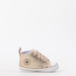 CALZADO CONVERSE ALL STAR INFANTIL BEBE FIRST ORO CK03180001