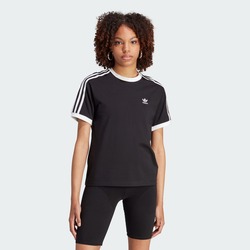 REMERA ADIDAS 3-STRIPES NEGRO FEM