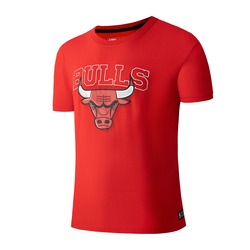 REMERA NBA BULLS ROJO