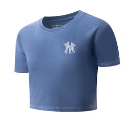 REMERA MLB BASEBALL YANKEES FEMENINO AZUL