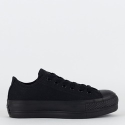 CALZADO CONVERSE ALL STAR LIFT OX NEGRO