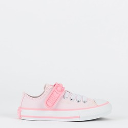 CALZADO CONVERSE LOW BUBBKE STRAP ROSA INFANTIL